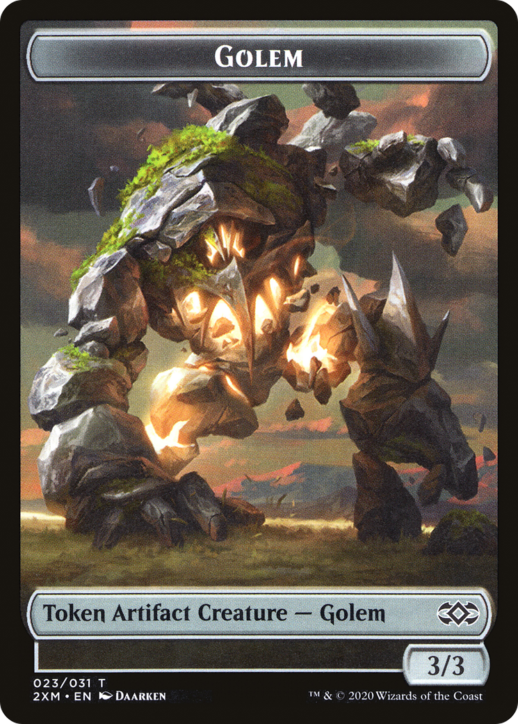 Golem (T2XM-023) [Tokens] Double Masters Tokens MTG Single Wizards of the Coast