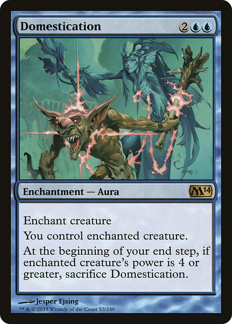 Domestication (M14-053) [Magic 2014] Foil MTG Single Wizards of the Coast
