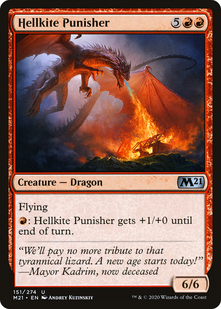 Hellkite Punisher (M21-151) [Core Set 2021] MTG Single Wizards of the Coast