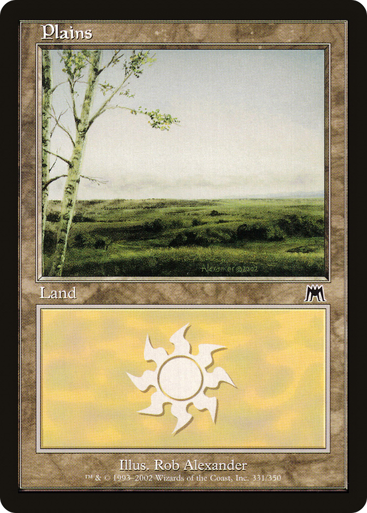 Plains (331) [Onslaught] MTG Single Magic: The Gathering