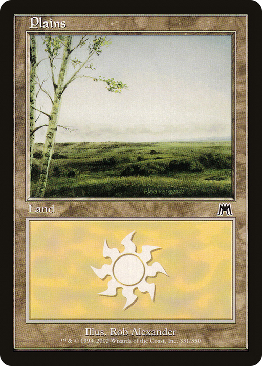 Plains (331) (ONS-331) [Onslaught] Foil MTG Single Wizards of the Coast