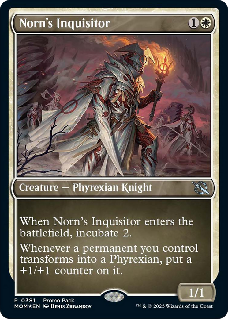 Norn's Inquisitor (Promo Pack) [March of the Machine Promos] MTG Single Magic: The Gathering