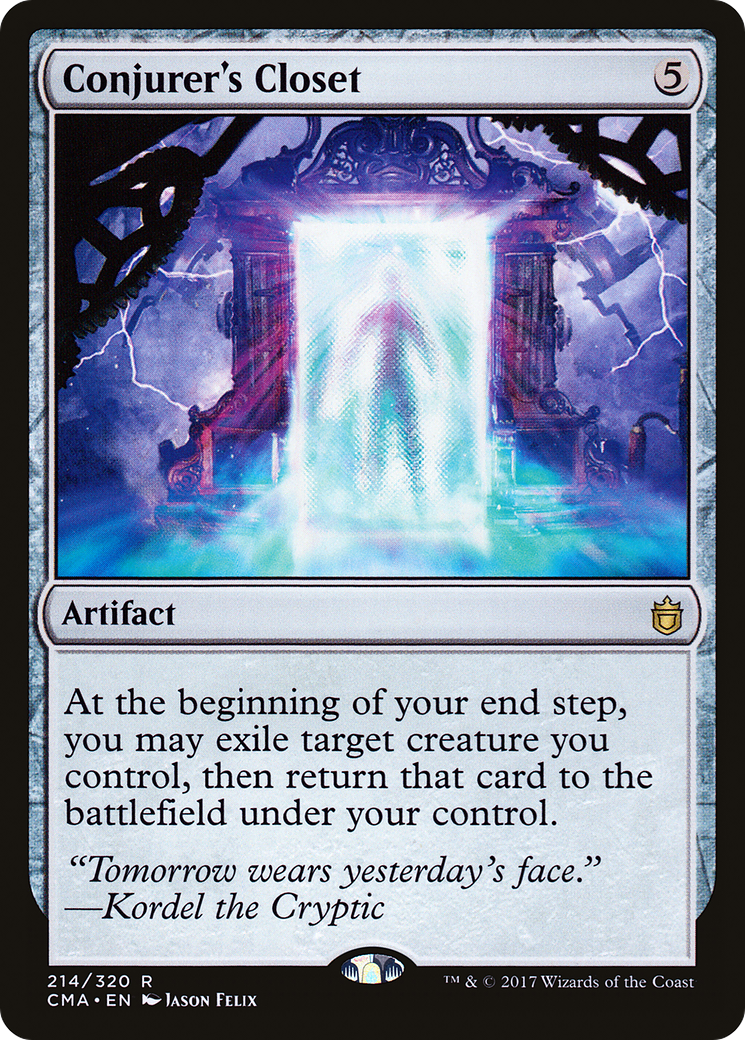 Conjurer's Closet (CMA-214) [Commander Anthology] MTG Single Wizards of the Coast