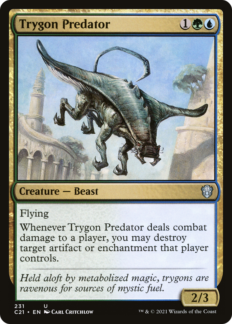 Trygon Predator (C21-231) [Commander 2021] MTG Single Wizards of the Coast