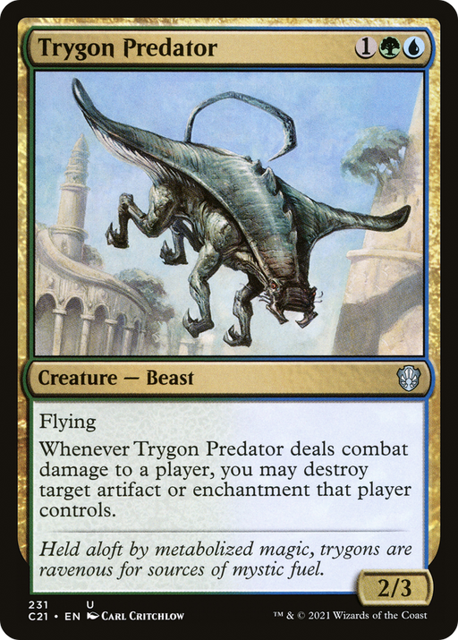 Trygon Predator (C21-231) [Commander 2021] MTG Single Wizards of the Coast