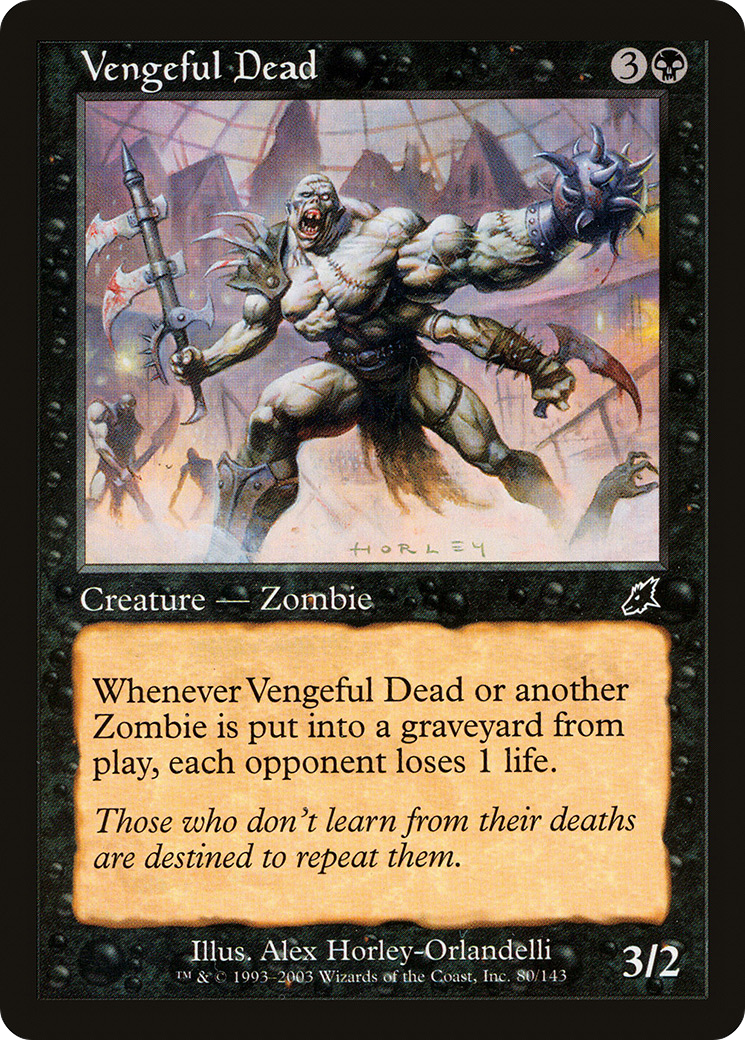 Vengeful Dead (SCG-080) [Scourge] MTG Single Wizards of the Coast
