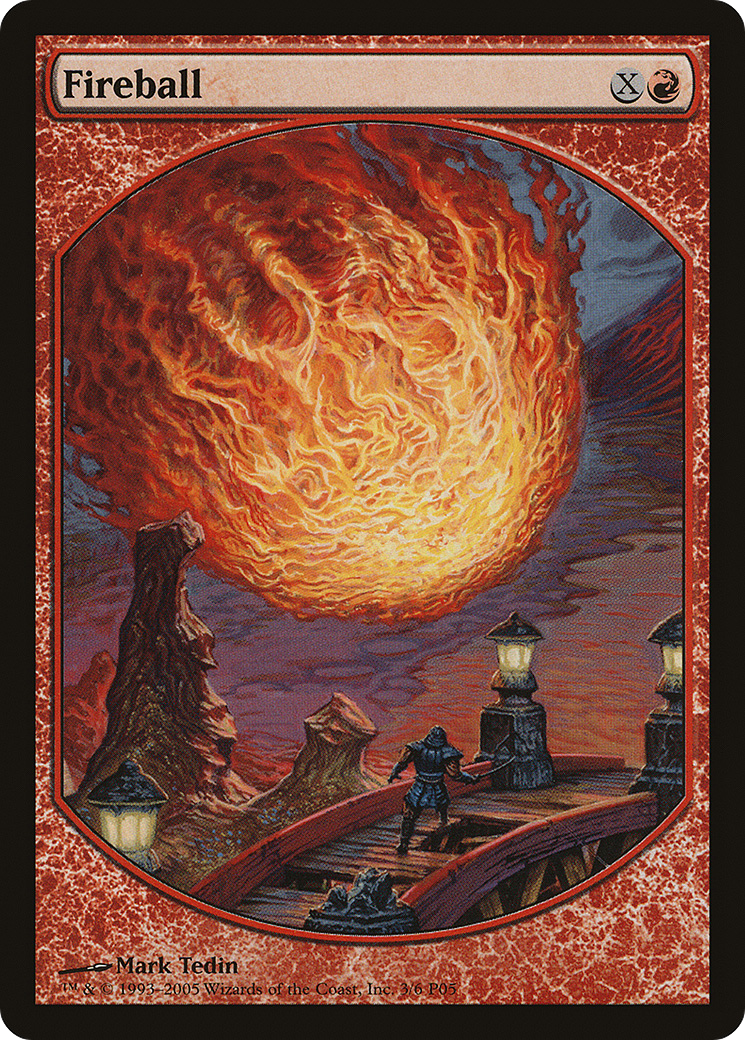 Fireball (MPRP-003) [Misc] Magic Player Rewards 2005 MTG Single Wizards of the Coast