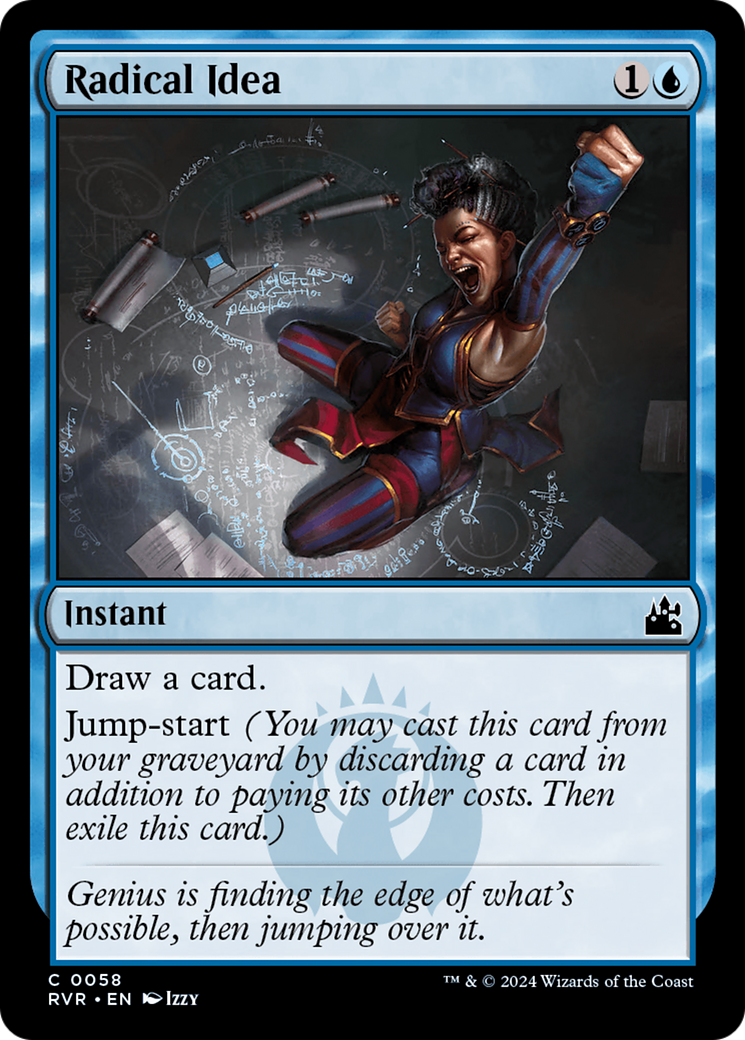 Radical Idea (RVR-058) [Ravnica Remastered] MTG Single Wizards of the Coast