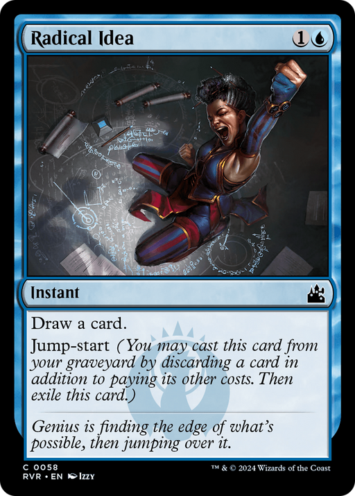 Radical Idea (RVR-058) [Ravnica Remastered] MTG Single Wizards of the Coast