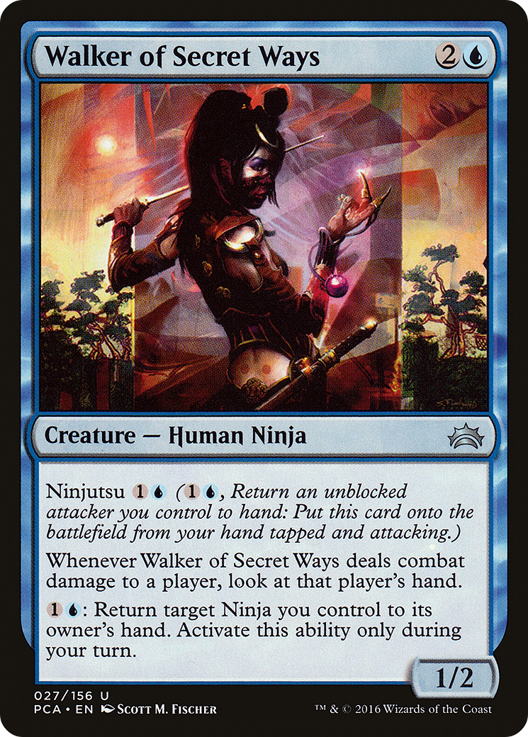 Walker of Secret Ways [Planechase Anthology] MTG Single Magic: The Gathering