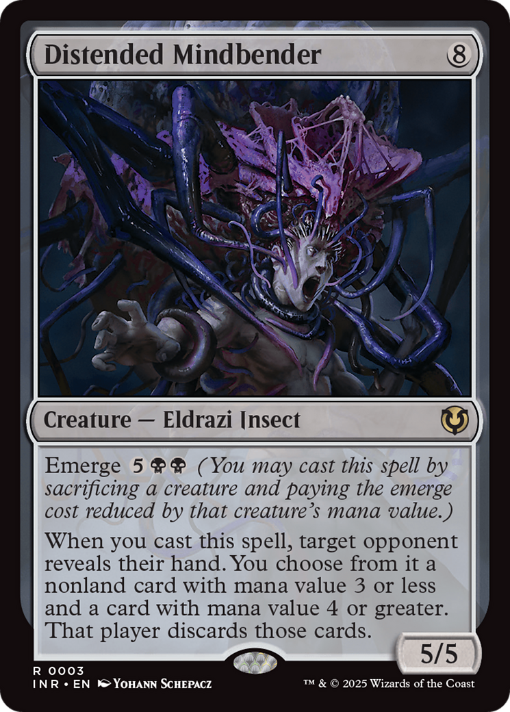 Distended Mindbender (INR-003) [Innistrad Remastered] MTG Single Wizards of the Coast