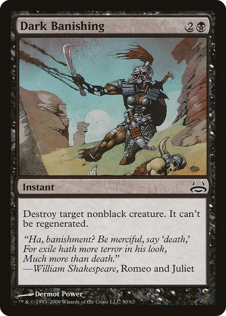 Dark Banishing (DDC-050) [Misc] Duel Decks: Divine vs. Demonic MTG Single Wizards of the Coast