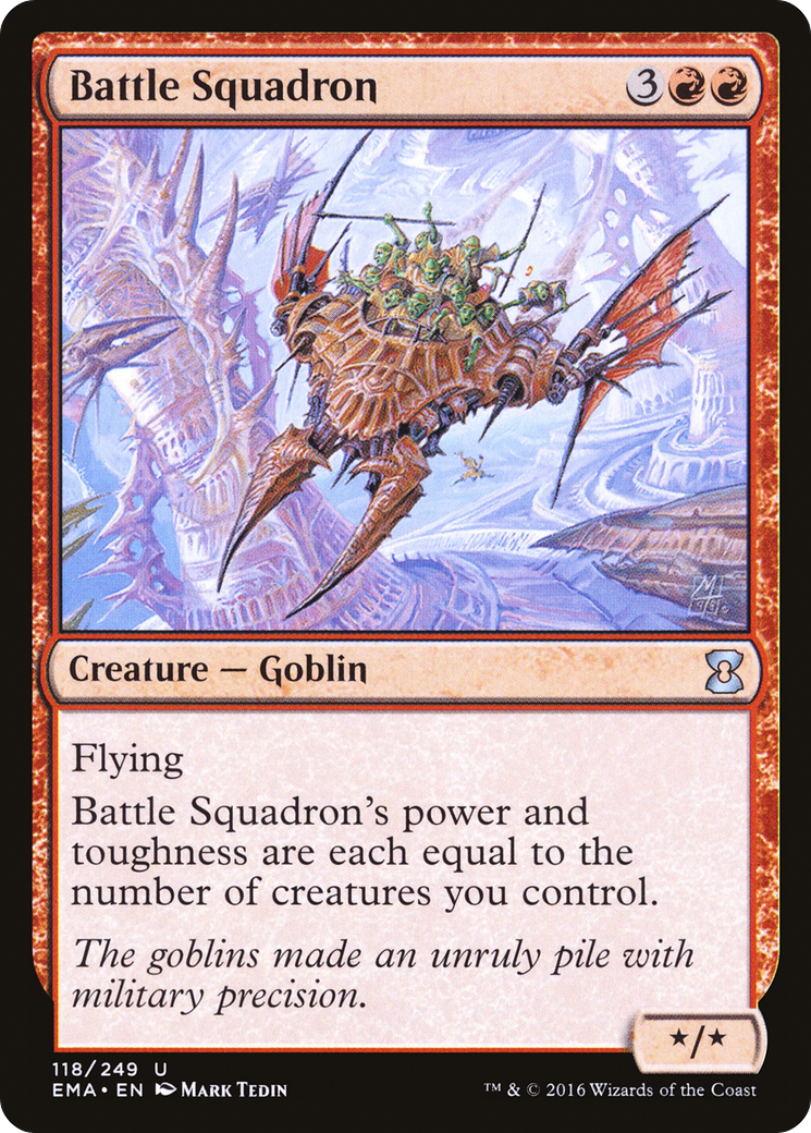 Battle Squadron (EMA-118) [Eternal Masters] Foil MTG Single Wizards of the Coast