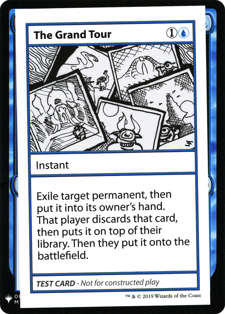 The Grand Tour (CMB1-) [Mystery Booster] Playtest Cards 2019 MTG Single Wizards of the Coast