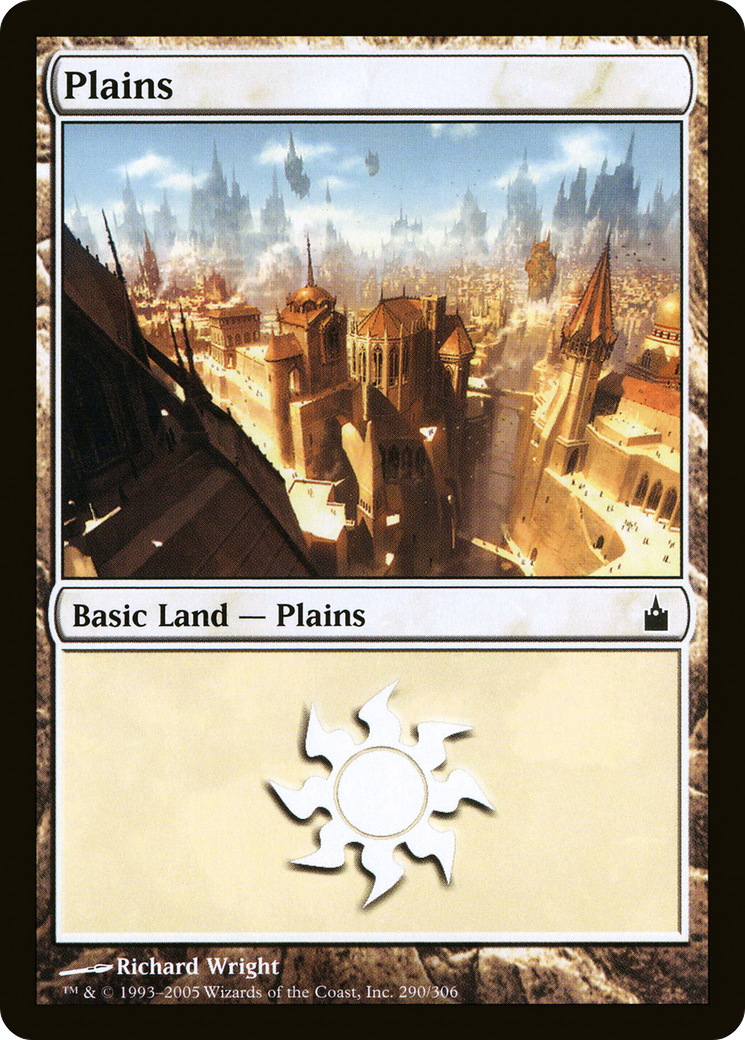 Plains (290) [Ravnica: City of Guilds] MTG Single Magic: The Gathering
