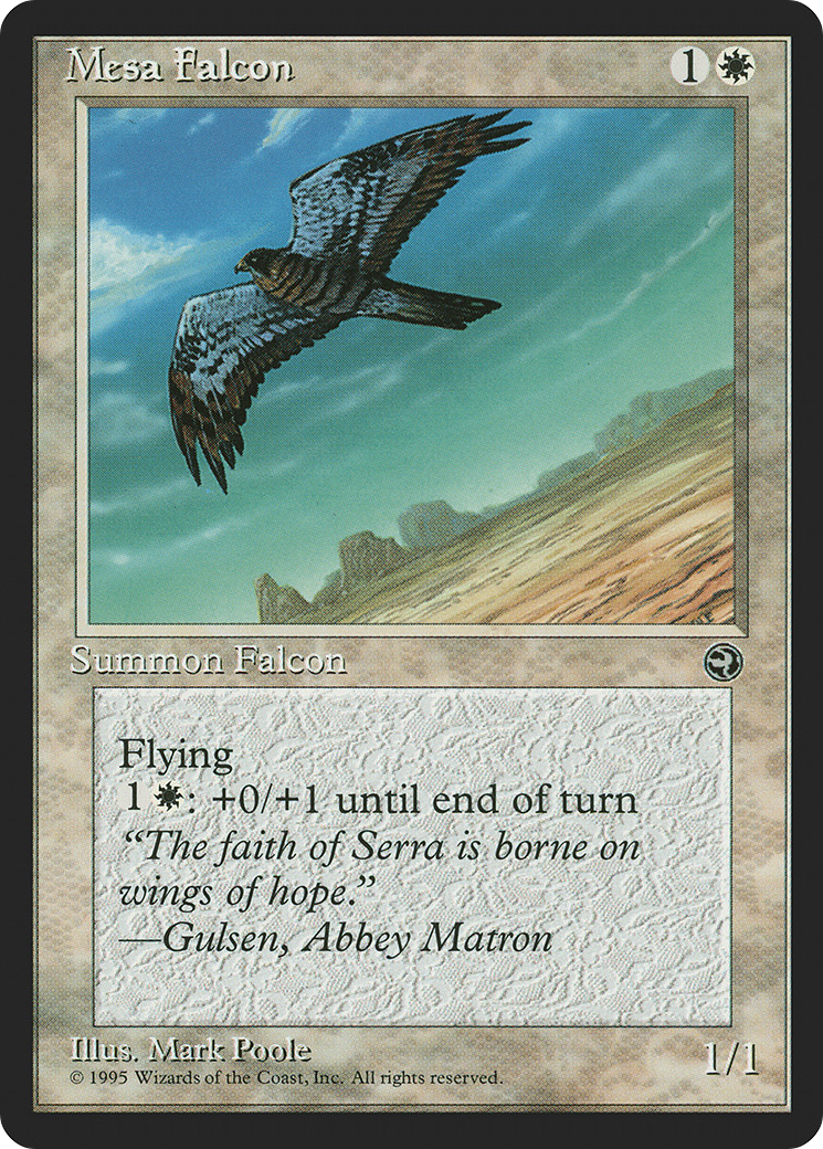 Mesa Falcon (HML-10A) [Homelands] MTG Single Wizards of the Coast