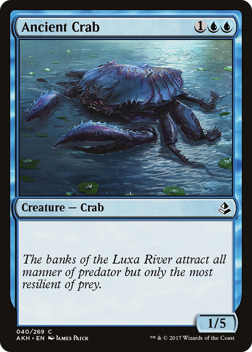 Ancient Crab (AKH-040) [Amonkhet] MTG Single Wizards of the Coast