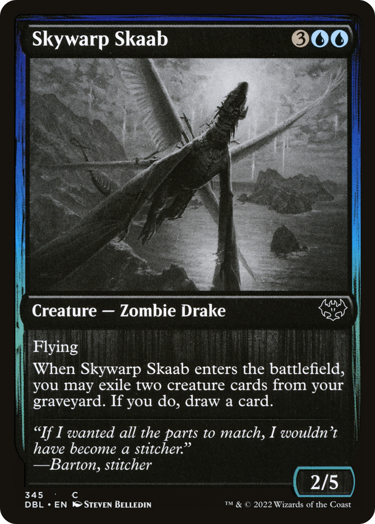 Skywarp Skaab (DBL-345) [Innistrad: Double Feature] MTG Single Wizards of the Coast