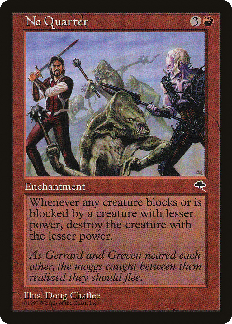 No Quarter (TMP-193) [Tempest] MTG Single Wizards of the Coast