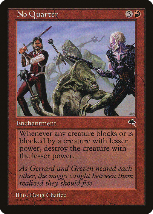 No Quarter (TMP-193) [Tempest] MTG Single Wizards of the Coast