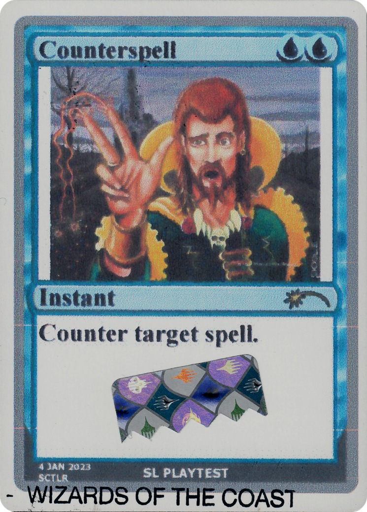 Counterspell (SL PLAYTEST) (SLD-) [Secret Lair] Drop MTG Single Wizards of the Coast