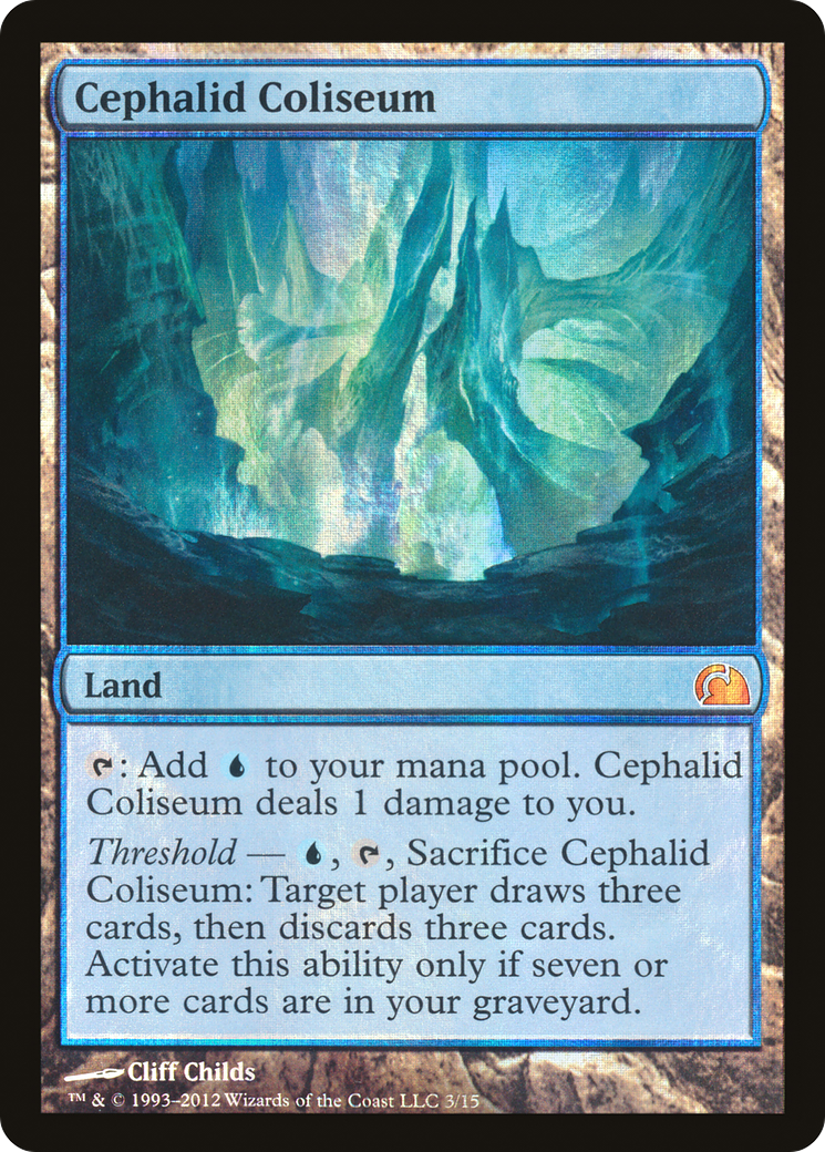 Cephalid Coliseum (V12-003) [Misc] From the Vault: Realms Foil MTG Single Wizards of the Coast