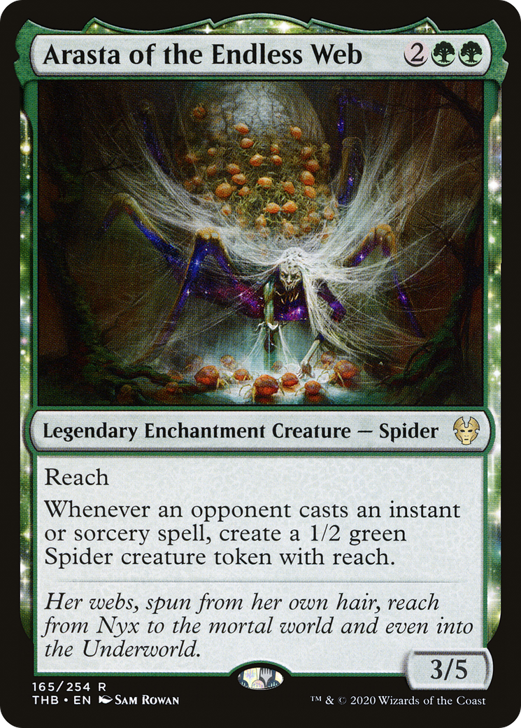 Arasta of the Endless Web (THB-165) [Theros Beyond Death] Foil MTG Single Wizards of the Coast