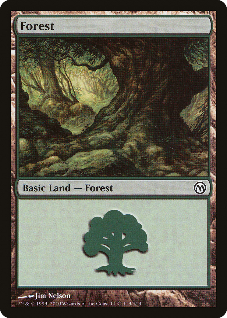 Forest (113) (DPA-113) [Misc] Duels of the Planeswalkers MTG Single Wizards of the Coast
