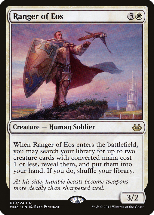 Ranger of Eos (MM3-019) [Modern Masters 2017] Foil MTG Single Wizards of the Coast