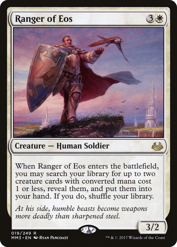 Ranger of Eos (MM3-019) [Modern Masters 2017] MTG Single Wizards of the Coast