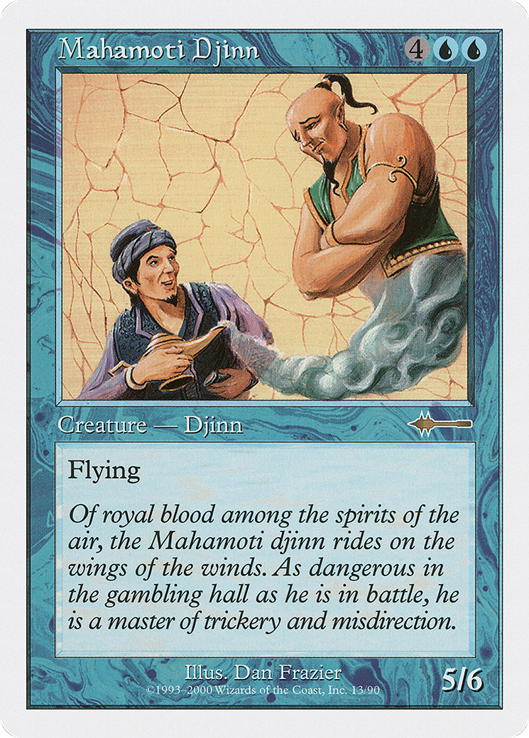 Mahamoti Djinn (BTD-013) [Misc] Beatdown Box Set MTG Single Wizards of the Coast