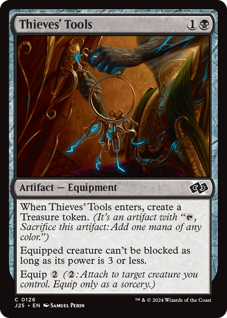 Thieves' Tools (J25-126) [Foundations Jumpstart] MTG Single Wizards of the Coast