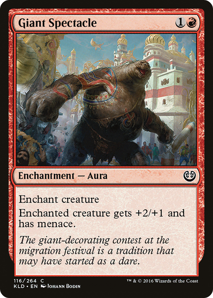 Giant Spectacle (KLD-116) [Kaladesh] MTG Single Wizards of the Coast