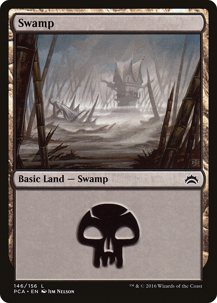 Swamp (146) [Planechase Anthology] MTG Single Magic: The Gathering