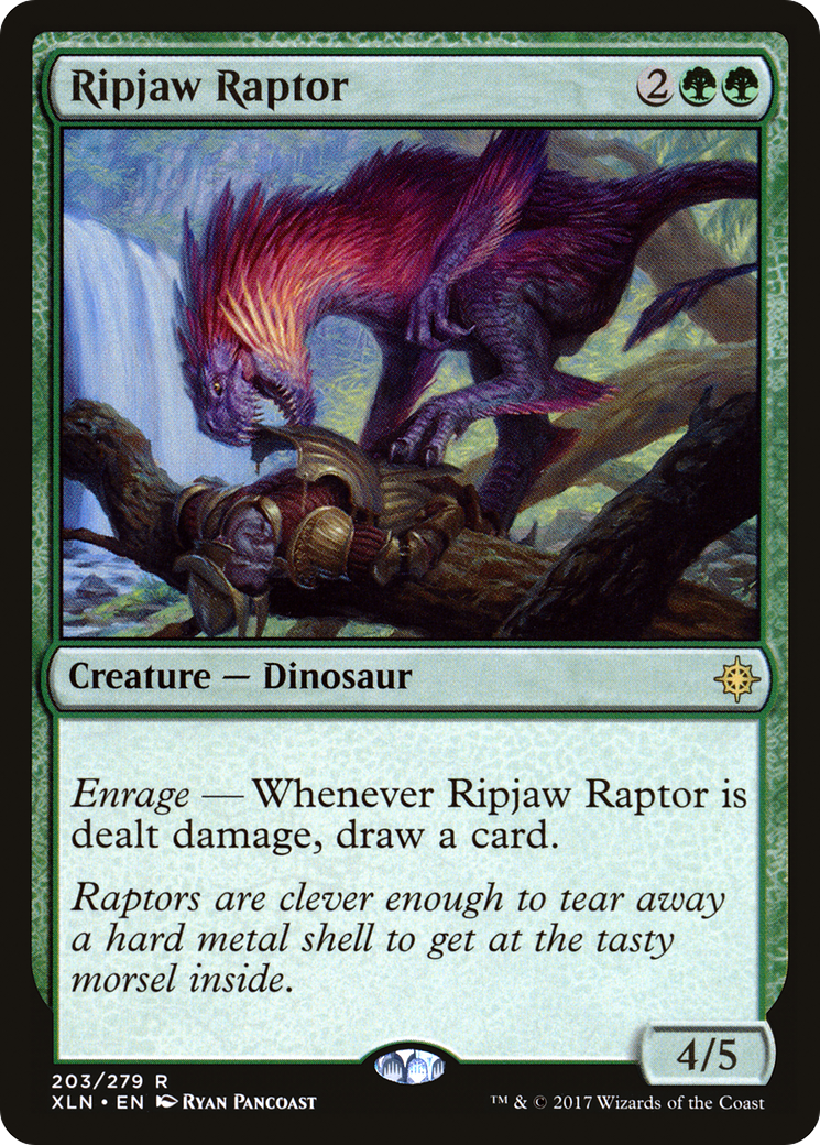 Ripjaw Raptor (XLN-203) [Ixalan] Foil MTG Single Wizards of the Coast