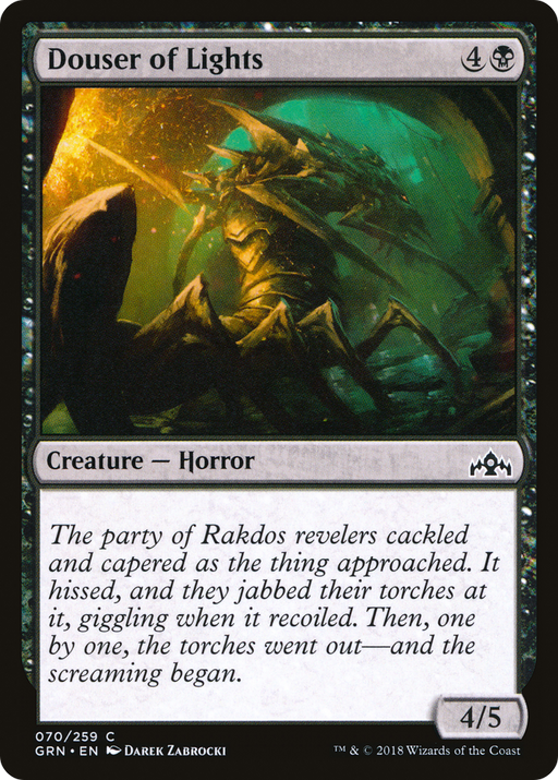 Douser of Lights (GRN-070) [Guilds of Ravnica] MTG Single Wizards of the Coast