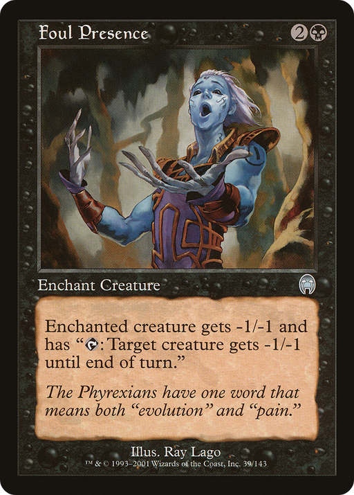 Foul Presence (APC-039) [Apocalypse] MTG Single Wizards of the Coast