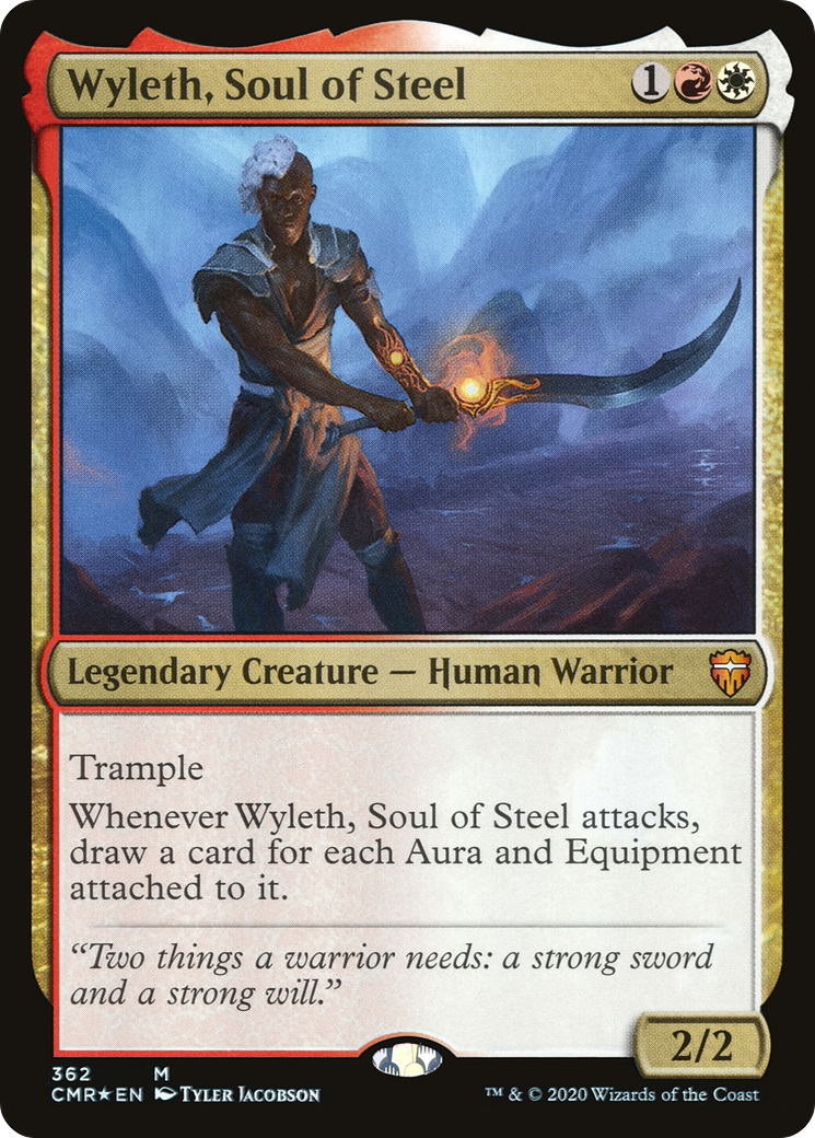 Wyleth, Soul of Steel (CMR-362) [Commander Legends] Foil MTG Single Wizards of the Coast