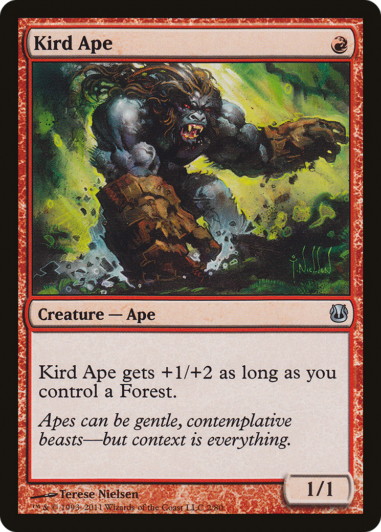 Kird Ape (DDH-002) [Misc] Duel Decks: Ajani vs. Nicol Bolas MTG Single Wizards of the Coast