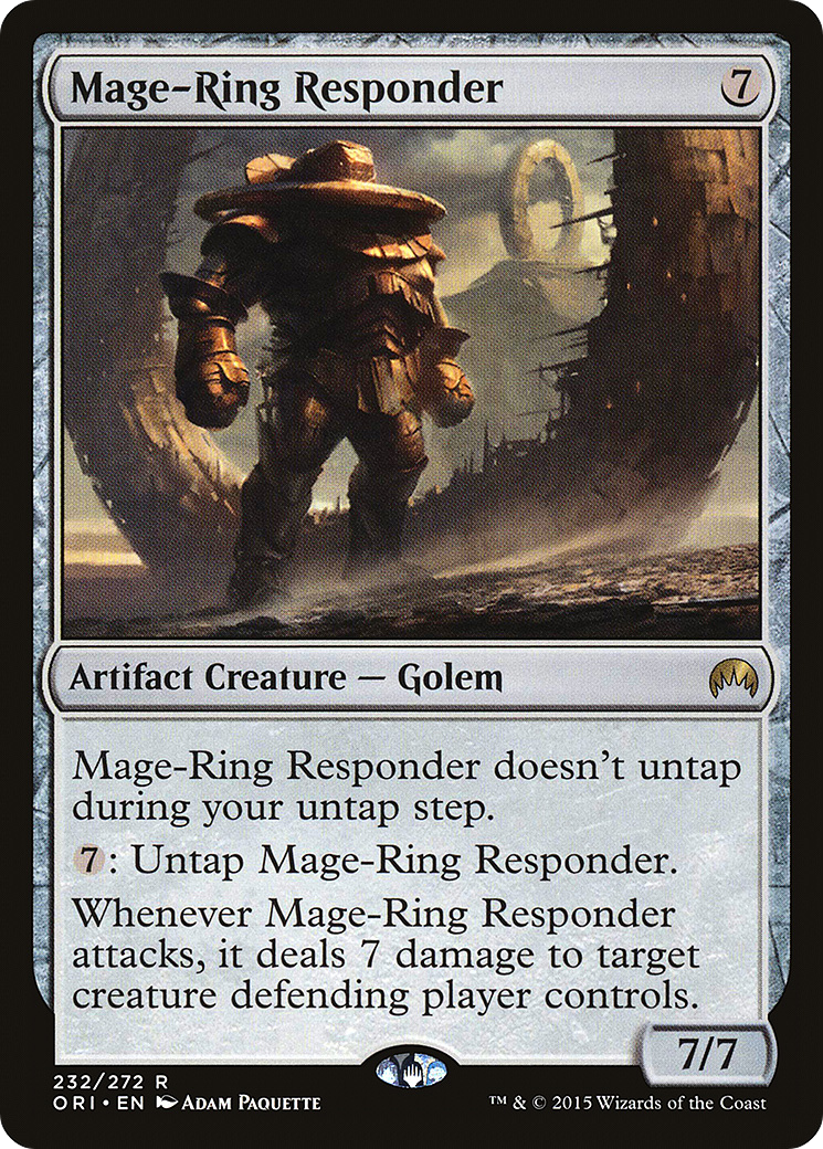 Mage-Ring Responder (ORI-232) [Magic Origins] MTG Single Wizards of the Coast