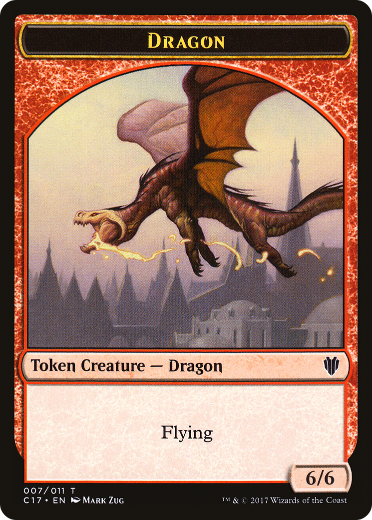 Dragon (TC17-007) [Tokens] Commander 2017 Tokens MTG Single Wizards of the Coast