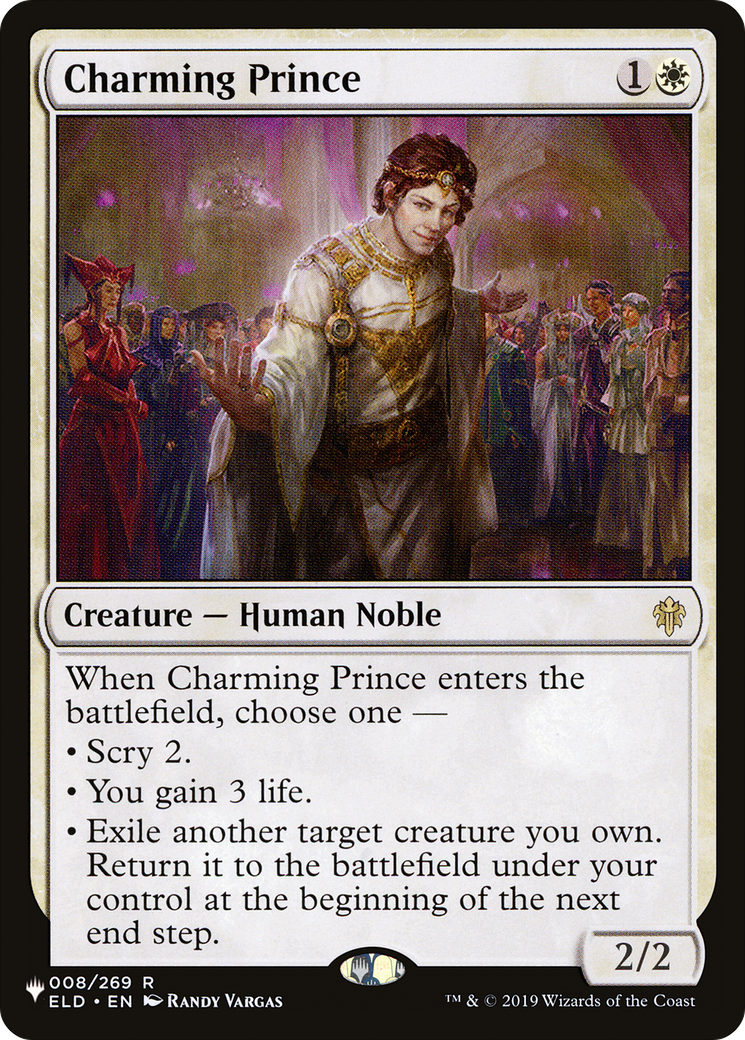 Charming Prince (LIST-008/269) [Mystery Booster] The List MTG Single Wizards of the Coast