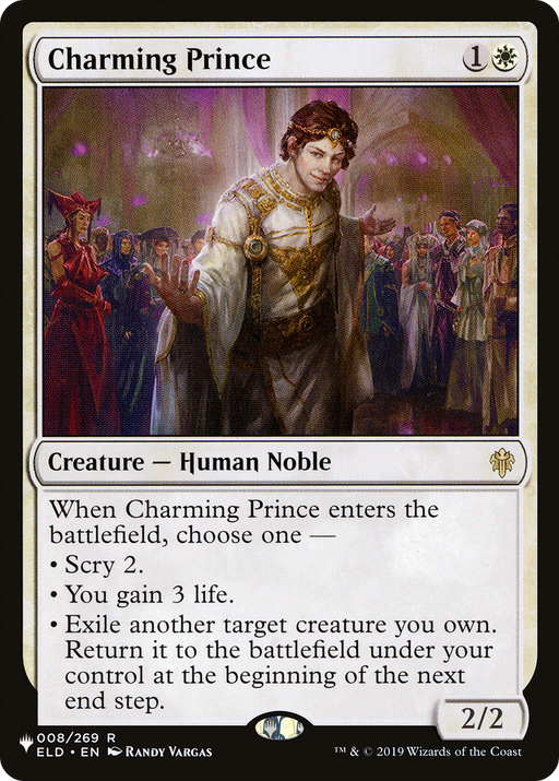 Charming Prince (LIST-008/269) [Mystery Booster] The List MTG Single Wizards of the Coast
