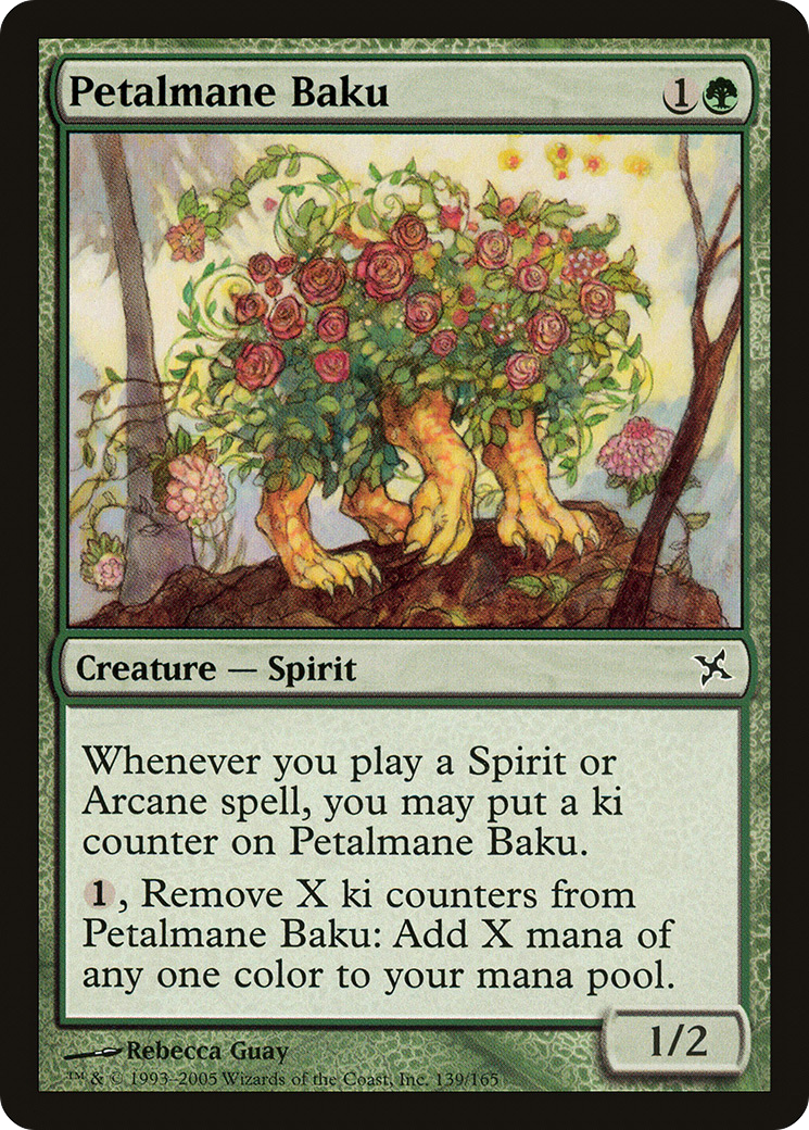 Petalmane Baku [Betrayers of Kamigawa] MTG Single Magic: The Gathering