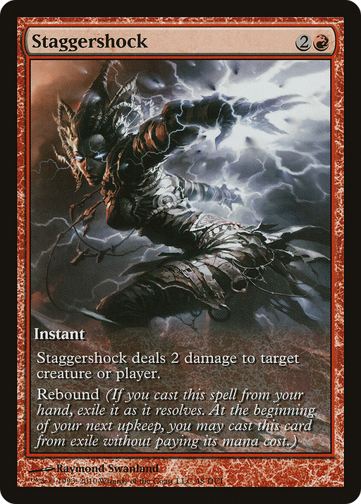 Staggershock (GAME-048) [Misc] DCI Promos MTG Single Wizards of the Coast