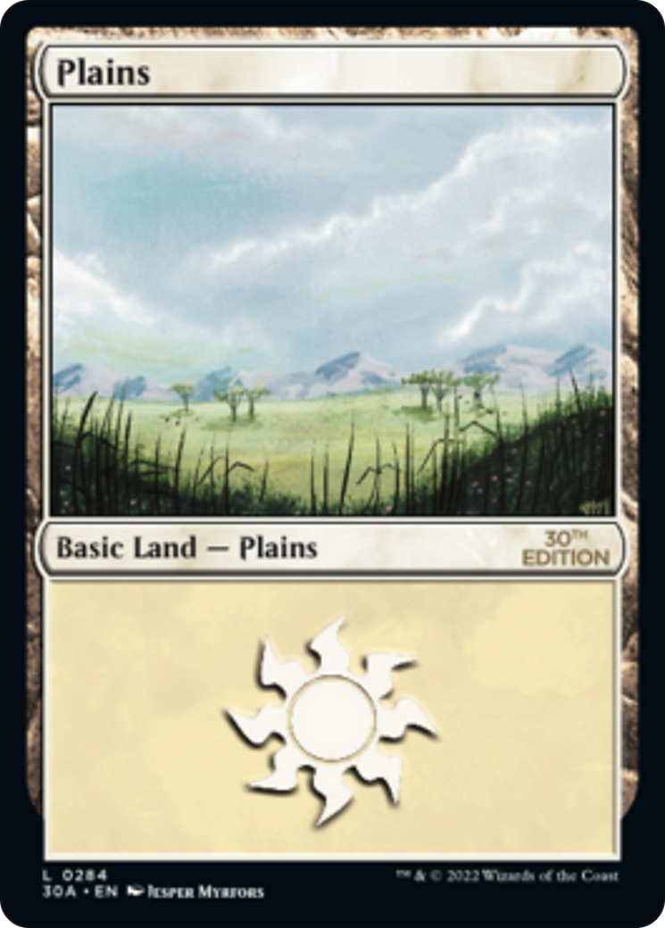 Plains (30A-284) [30th Anniversary Edition] MTG Single Wizards of the Coast
