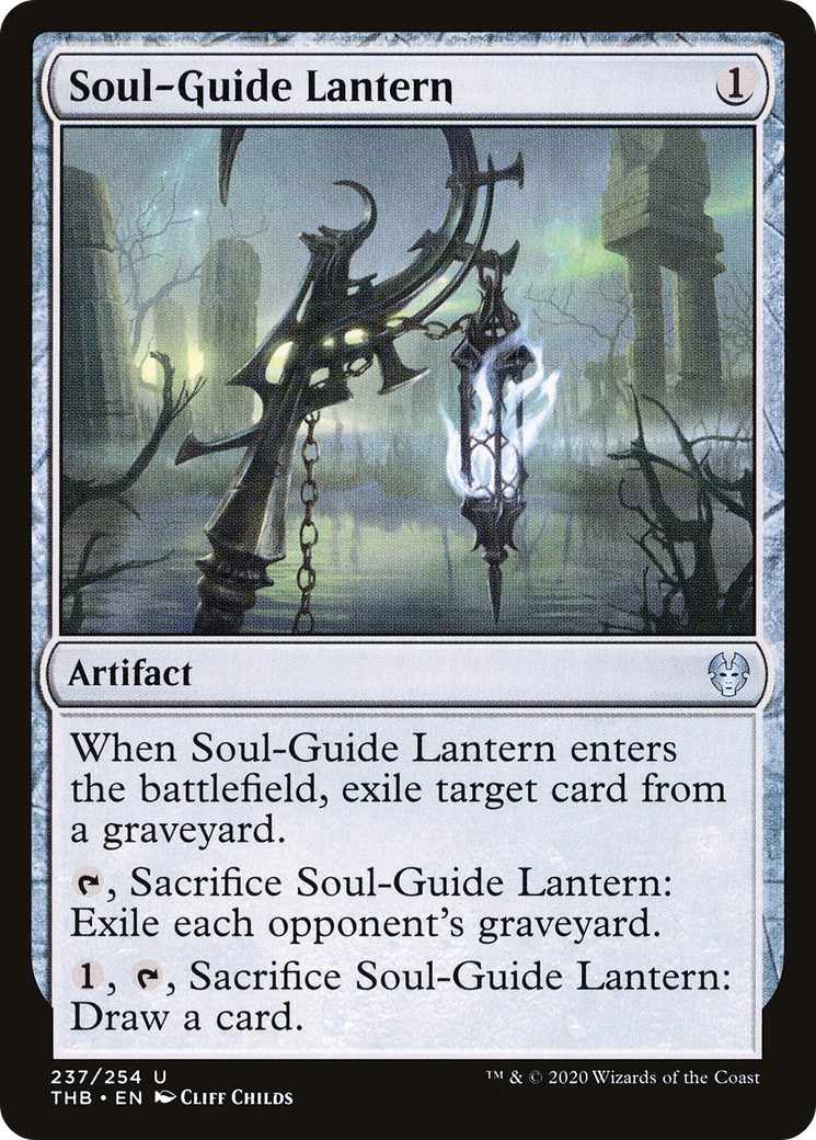 Soul-Guide Lantern (THB-237) [Theros Beyond Death] MTG Single Wizards of the Coast