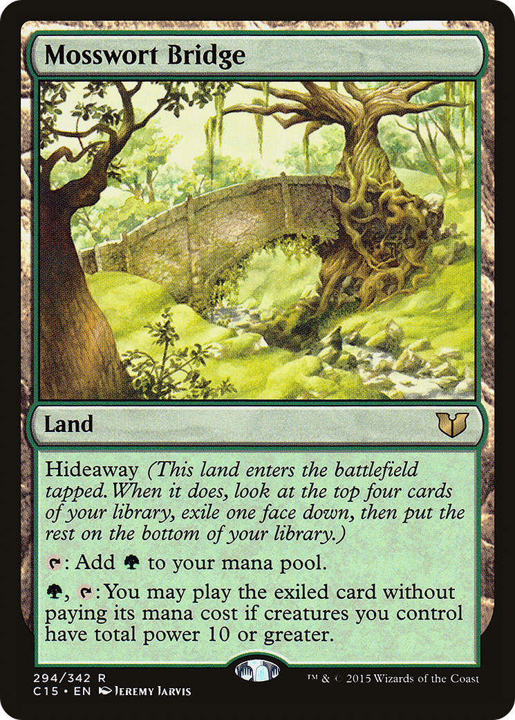 Mosswort Bridge (C15-294) [Commander 2015] MTG Single Wizards of the Coast