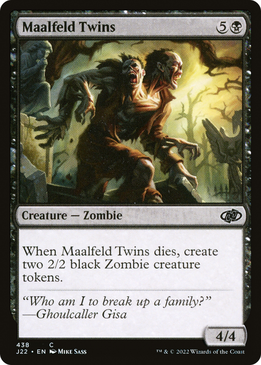 Maalfeld Twins (J22-438) [Jumpstart 2022] MTG Single Wizards of the Coast