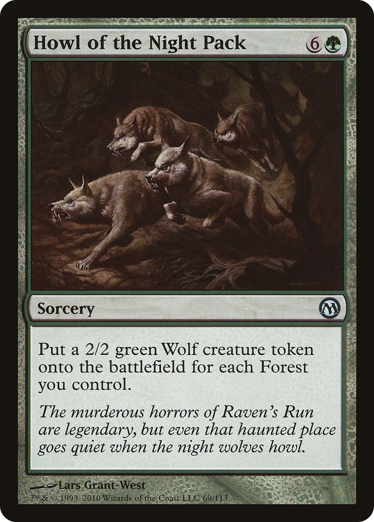 Howl of the Night Pack [Duels of the Planeswalkers] MTG Single Magic: The Gathering